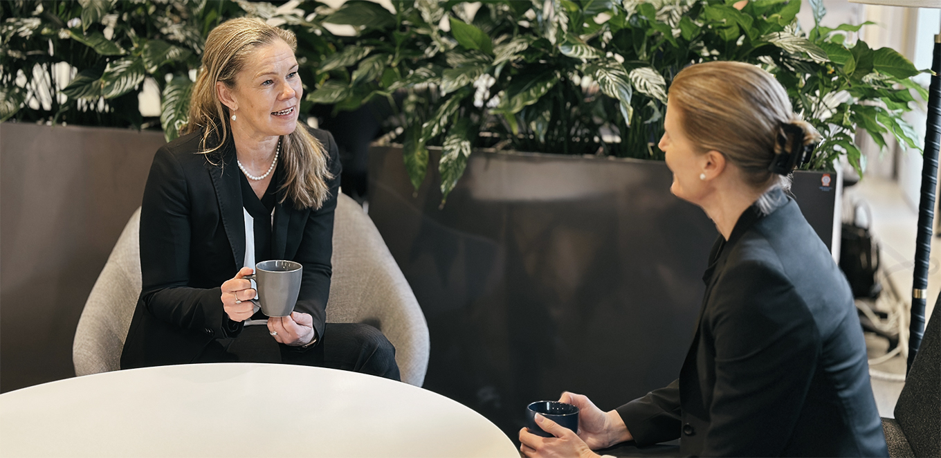 Nina Ekblom och Mikaela Karlsson Larsen